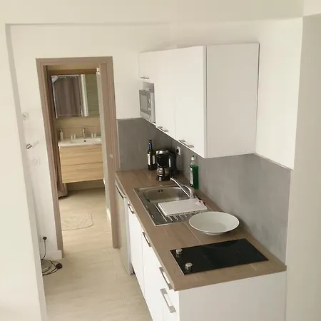 Superbe Studio Avec Terrasse, Jaccuzi, Vue Mer Quartier Fabron à * Nizza